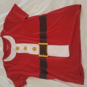 Red short sleeve t shirt. Size medium